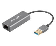 Karta sieciowa Natec KARTA SIECIOWA CRICKET USB 3.0 1X RJ45 1GB NA KABLU